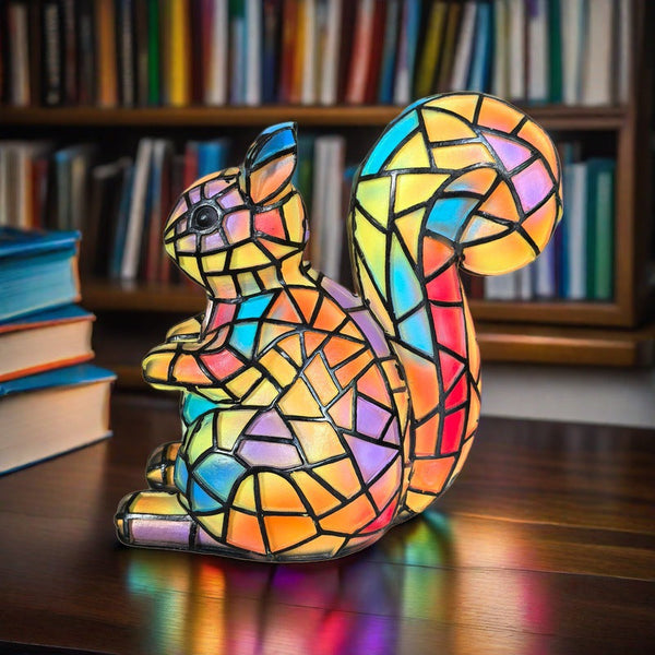 BENEK – MAGICAL GLASS LAMP IN THE SHAPE OF A SQUIRREL