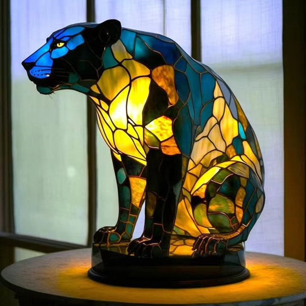 LATEK – MAGISK TABLE LAMP WITH LEOPARD MOTIF