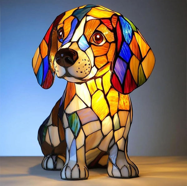 DROPS – MAGISK GLASS LAMP IN THE SHAPE OF A DOG