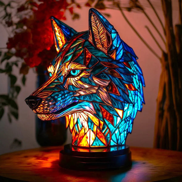 PLUTO – MAGISK WOLF-THEMED TABLE LAMP